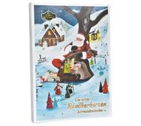 Crottendorfer - Conos de incienso originales - Calendario de Adviento con 24 conos de incienso - Diseño de Papá Noel y las vacaciones de invierno - Fabricado en Alemania