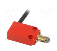 CROUZET Interruptor de fin de carrera con roldana metálica Ø10mm NO + NC