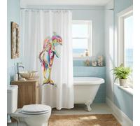 Croydex Cortina de Ducha, Multicolor, 1800x1800