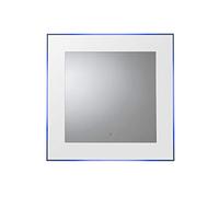 Croydex Oakley Espejo Iluminado, Metal, Color Blanco
