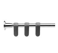 Croydex Paquete de Ganchos de Repuesto Fineline, Gris, 2 x 1 x 5 cm