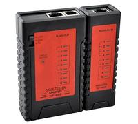 Cruiser NF-468 Red/Teléfono RJ11/RJ45 Cable Tester - Diseño actualizado con Fast/Slow Dos modelos de escaneado