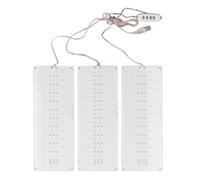 Cryfokt Adjustable Brightness Under Cabinet Plant Grow Light Full (3 Head)
