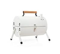 Cryfokt Barbacoa de Carbón, Parrilla Portátil de Doble Cara para Camping | Ranura de carbono desmontable, mangos de madera, cocina al aire para acampar y Picnic