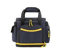 Cryfokt Bolsa de Almacenamiento de Fuente de Alimentación Portátil, Bolsa de Transporte de Central Eléctrica de Gran Capacidad de Tela Oxford 600D con Bolsillos para Cables de Carga, (S)