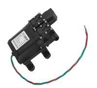 Cryfokt Bomba de Agua de Diafragma, 120W 8L Min 1 0MPa Bomba Eléctrica de Alta Presión 12V DC con Conector de Cobre para Rociadores de Jardín RV Caravana Ducha
