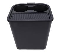 Cryfokt Bote de Basura y Portavasos para Automóvil Diseño Elegante con Tapa Abatible Automática Apto para Maverick 2022-2025 Ideal para Uso Familiar ABS Resistente 3.5L