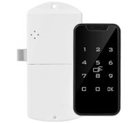 Cryfokt Cerradura de Contraseña Digital Táctil Inteligente, Desbloqueo Rápido con Llave de Tarjeta, Larga Vida útil, para Seguridad de la Oficina en el Hogar