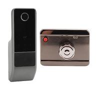 Cryfokt Cerradura de Puerta Inteligente Electrónica con Reconocimiento de Huellas Dactilares para Oficina en Casa Aluminio y Acero de Alta Resistencia (Versión TTlock)