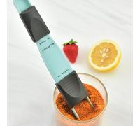 Cryfokt Juego de Cucharas Medidoras de Plástico con Resistencia Al Calor Ajustable para Cocinar y Hornear 2 Piezas (Cuchara de 8 escalas)