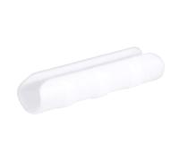Cryfokt Kit de Conector de Clip de Película y Abrazadera de Tubo Duradero, 50 Uds., para Marcos y Redes de Invernadero, Color Blanco (8.5CM)
