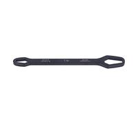 Cryfokt Llave Universal de Doble Cara Diseño Autoajustable de Alta Dureza para Reparaciones de Automóviles y Bicicletas 8-22 Mm (BLACK)