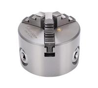 Cryfokt Mandril de Torno Autocentrante de 80 Mm, Diseño de 3 Mordazas | Alta precisión de centrado, Amplio rango de sujeción, Compatible con herramientas para trabajar la madera