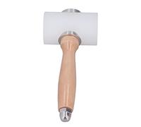 Cryfokt Martillo para Tallar Cuero, Herramienta Duradera de Estampado de Nailon en Forma de T para Manualidades y Profesionales, 7,5 X 3,1 X 2 Pulgadas