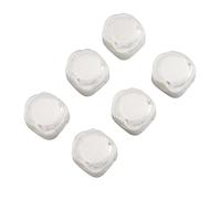 Cryfokt Organizador de Cables Magnético, 6 uds. con Clip de Cable Adhesivo Fuerte, Mantiene los Cables Limpios para la Oficina en Casa, Ranura de 7,5mm (White)