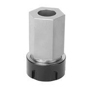 Cryfokt Portabrocas de Bloque de Pinza ER25 para Máquina de Grabado de Torno, Bloque de Pinza Hexagonal de Alta Resistencia para Máquinas CNC, Hecho de Acero Endurecido, Adecuado para