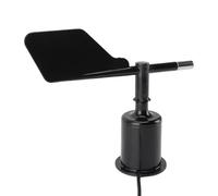 Cryfokt Sensor de Dirección del Viento de 360 grados, Anemómetro de Alta Precisión para Monitoreo Confiable de Invernaderos de Jardín, Diseño Compacto ABS