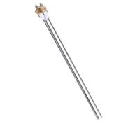 Cryfokt Sonda de Nivel de Agua de Caldera Sensor de Electrodo Fuerte para Prevención de Quemaduras en Seco, Material de Latón PTFE de 3 Pines para Seguridad de Calderas de