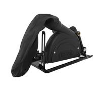 Cryfokt Soporte para Amoladora Angular, Profundidad de Corte Ajustable de 45 Grados, 0,40 Mm, Base Estable para Cortar Madera, Compatible con Soporte para Amoladora Angular de 100 y 125 Mm