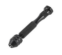 Cryfokt Taladro Helicoidal Manual de 0,3-3,6 Mm con 25 Brocas HSS para Proyectos de Madera y Manualidades Mini Herramienta Ligera