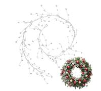 Crystal Garland Sparkling Pendant - Decoraciones realistas de vacaciones, cuentas de garland | Cadena de accesorios para árbol de Navidad, candelabro de puerta frontal, abrigo para exteriores, porche
