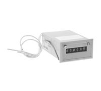 CSK6-NKW Contador electromagnético,Contador de pulsos de 6 dígitos AC220V / AC110V / DC24V / DC 12V(DC12V)