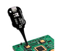CT-1 - Comprobador de inductancia para placa base con LED verde con un botón de funcionamiento con un botón, indicador de error instantáneo, 7 x 3,5 cm, para reparación de placas base y PCB (2