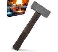 CTcar Martillo cuadrado de 2,2 libras con doble superficie de golpeo, perfecto para cuchillo de embutido de herrero