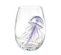ctopus Glassware, Artisanal Blue Ringed Octopus Glassware for Coastal Home Decor Ocean Lovers (#27)