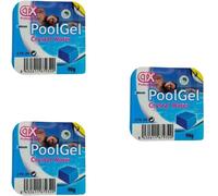 CTX-39 Pool Gel, Floculante en Gel Monodosis (Pack 3 Unidades) - Limpiador y clarificador de Agua para Piscinas, Transparencia Total del Agua