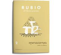 Operaciones 2 RUBIO | Ejercicios de Restar sin llevar | +6 años | Tamaño A5 | 20 páginas