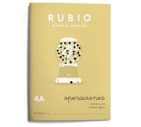 Rubio Cuaderno A5 Operaciones y Problemas Nº 4A – Divisiones por varias cifras +9 años (Set de 10)