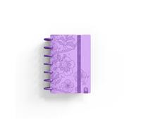 CUADERNO A5 CARCHIVO INGENIOX LDT EDIT - CUADRÍCULA 5x5 - HOJAS EXTRAÍBLES - FORMATO MEDIO MALVA