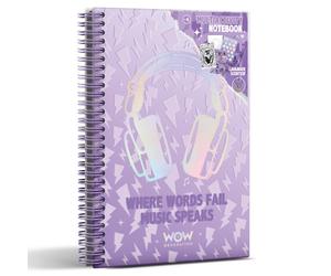 Cuaderno a5 dj alana wow generation