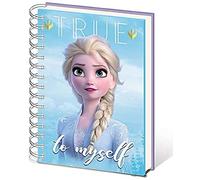 Cuaderno A5 Hermanas Frozen 2, Disney (espiral)