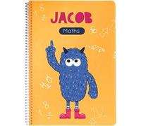 Cuaderno Anillas A5 "Monstruo" con Nombre