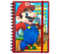 Cuaderno Anillas Super Mario Portada 3D A5