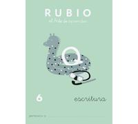 Cuaderno Aprendizaje RUBIO Escritura Nº 6