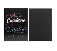Cuaderno BISMARK Lettering Negro, Din-A4 50 Hojas 80 gr.