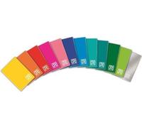 Cuaderno Blasetti, formato A5, 21 hojas, con diseño de un solo color, disponible en varios colores
