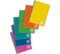 Cuaderno Blasetti, un solo color, tamaño A5, 80 hojas, disponible en varios colores
