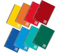 Cuaderno Blasetti, una sola tonalidad, formato A4+, 140 hojas, varios colores