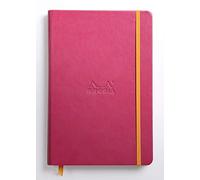 Cuaderno con goma elástica Rhodia 118722 C Book Rhodiarama, 96 hojas, color mohnblumenrot A5