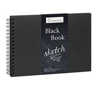 Cuaderno de bocetos (Black portatil 250 g/m², DIN a 4 Horizontal, 30 hojas
