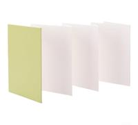 Cuaderno de bocetos plegable de algodón de 300 g, 19 x 13 cm, 300 g, color | Papel de algodón de 300 g, grano fino, ideal para tinta y lápiz, compacto 19 x 13 cm