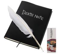 Cuaderno de Death Note Agenda japonesa Diario de éxito Cuaderno básico Cuaderno scrapbook Pequeño cuaderno de página blanca Para los fanáticos del cosplay de anime regalos de oficina para estudiantes