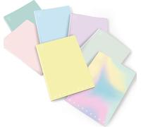 Cuaderno de dibujo en blanco y , gran formato, colores pastel, papel cuadriculado de 4 mm