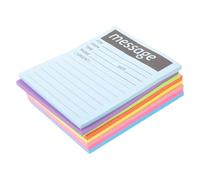Cuaderno de Notas Adhesivas Papel con Líneas, 8 Piezas | Colores Neón Brillantes, Formato 10x12,5cm, Uso en Oficina y Escuela, para Recordatorios y Avisos