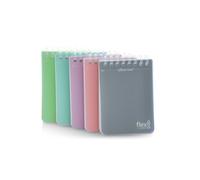 Cuaderno de notas office box flexi a7 80h surtido