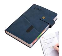 Cuaderno de piel sintética, Monthly Daily Planner, 2025 Planner Book, 365 Days Planner, Event Planner Book, Study Planner Book, Work Planner Notepad, for Work, Study, Schedule, Business